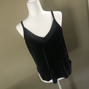 KENDALL & KYLIE Velvet Mesh Tank